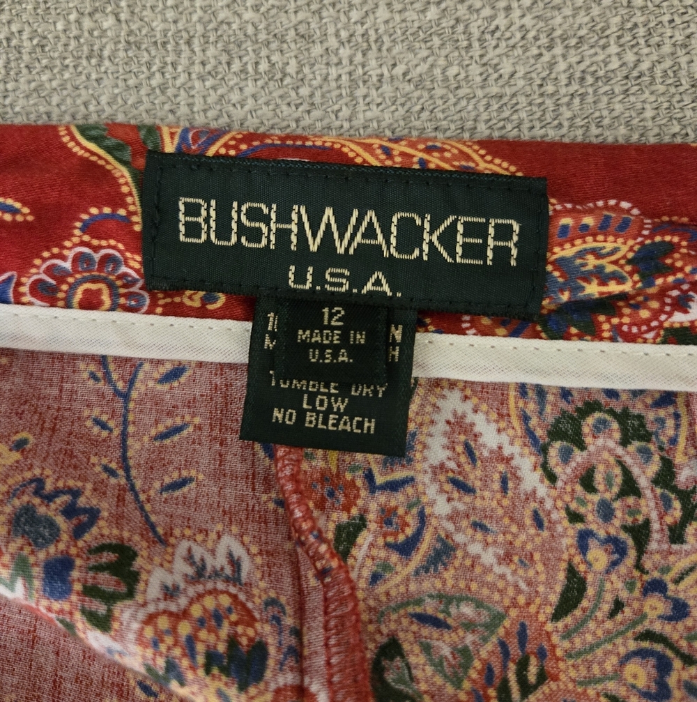 Bushwacker: Floral Red Maxi Skirt - Picture 4 of 4
